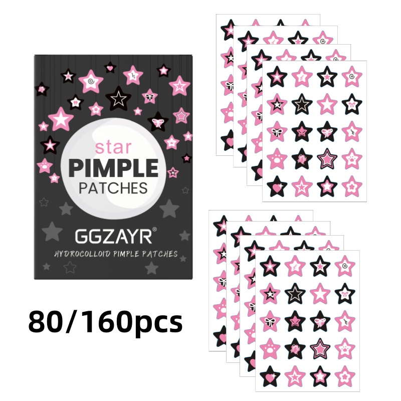 Skincare Gentle - Zestaw plasterków na pryszcze w kształcie