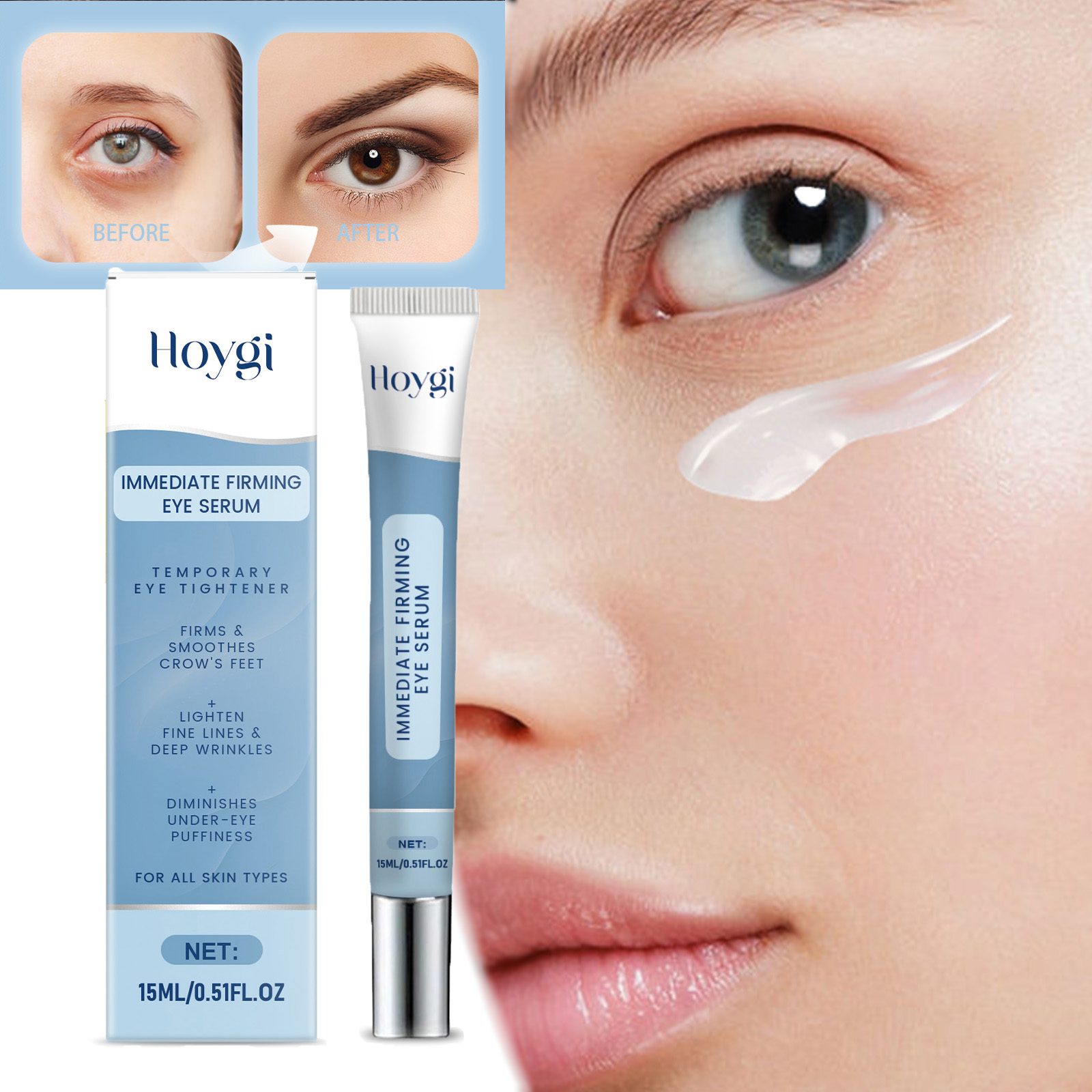 Caffeine Eye Serum - Ujędrniające serum pod oczy Natychmiastowa pielęgnacja