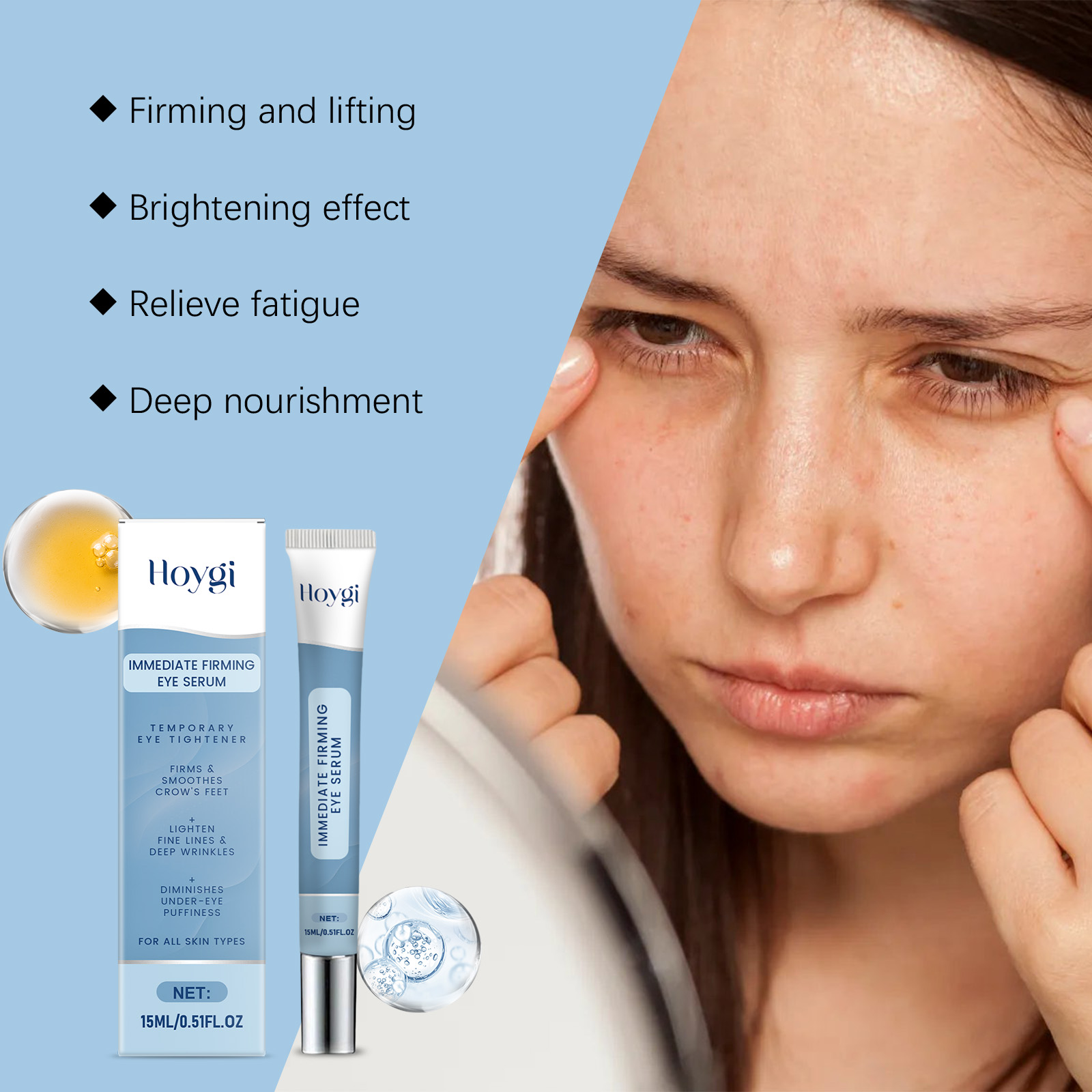Ujędrniające serum pod oczy Na – Caffeine Eye Serum recenzja i cena