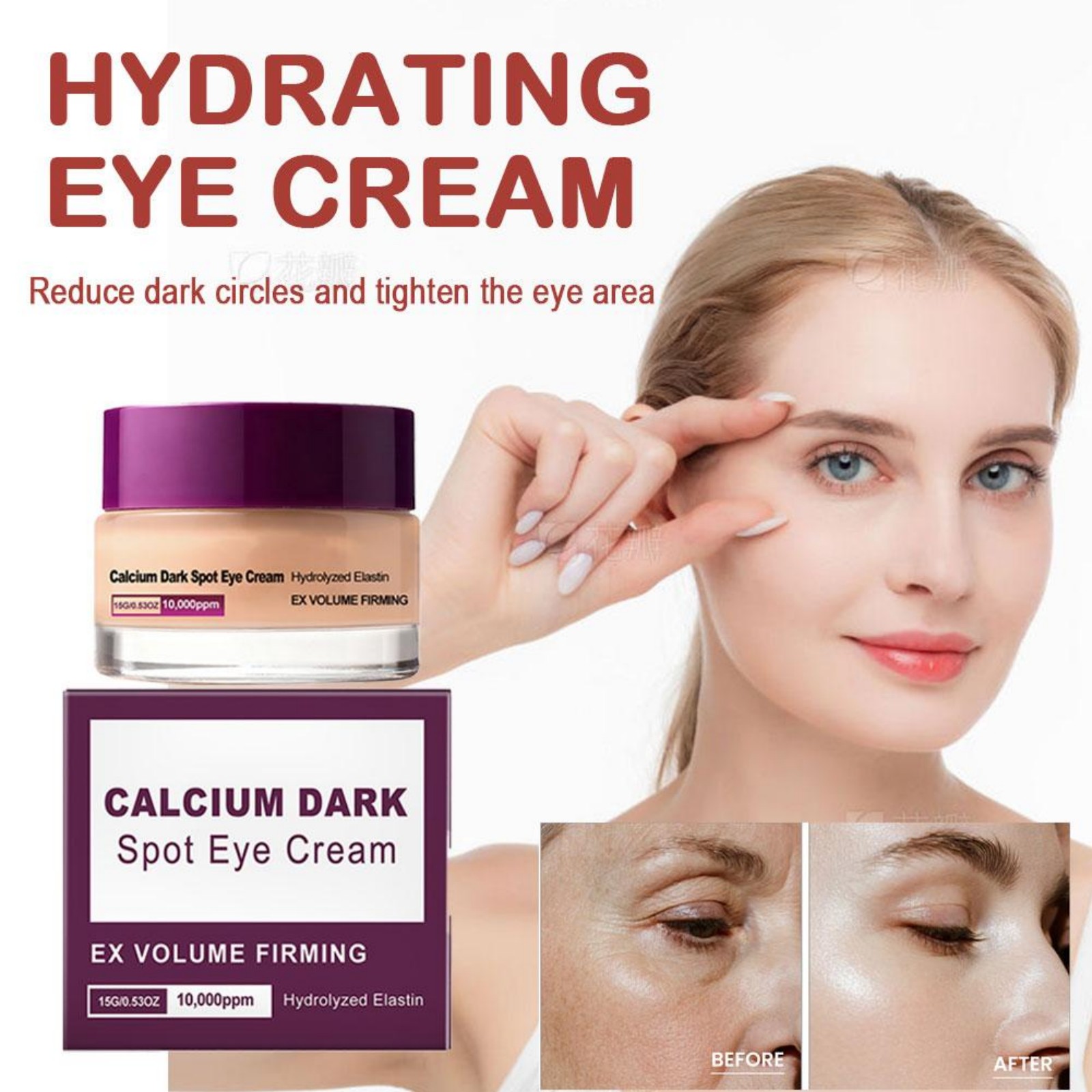 Krem pod oczy z wapniem, reduk – Skincare D'Alba recenzja i cena