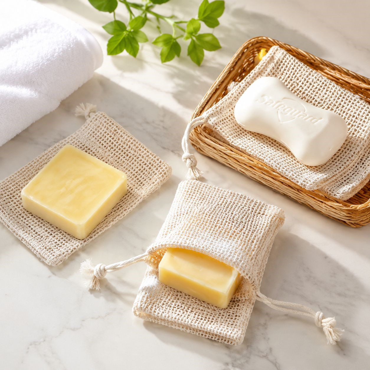 Naturalna bawełniana torebka n – Skincare D'Alba recenzja i cena