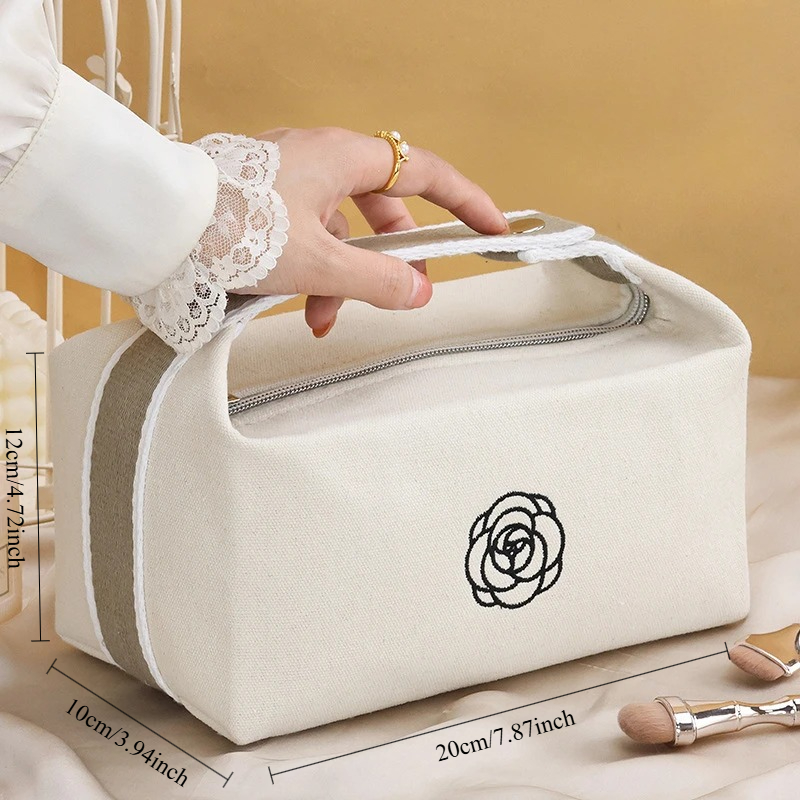 Wodoodporna kosmetyczka z płót – Skincare D'Alba recenzja i cena