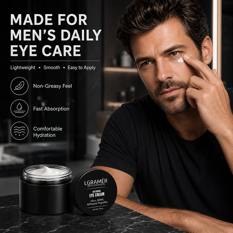 Męski krem pod oczy z aloesem, – Eye Cream Peptide recenzja i cena