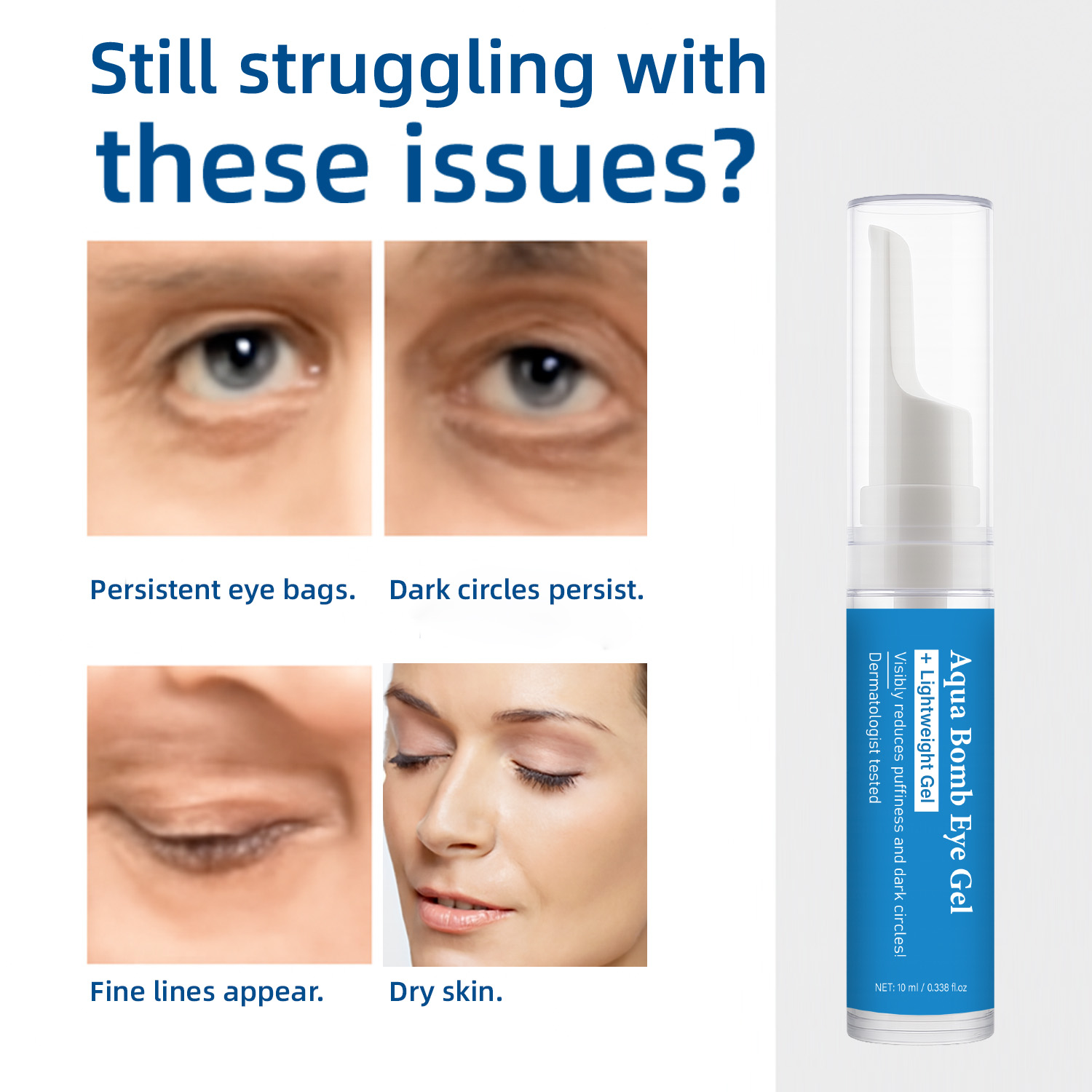 Aqua Cooling Eye Gel Kofeina i – Caffeine Eye Serum recenzja i cena